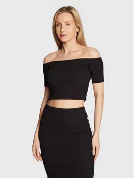 Узкая блузка Guess, черный
