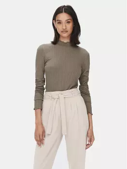 Узкая блузка Jdy, коричневый