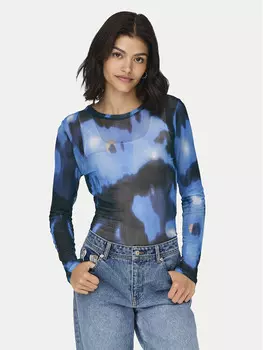 Узкая блузка Jdy, синий