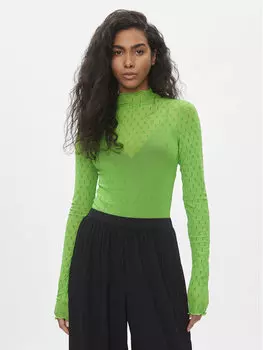Узкая блузка Jjxx, зеленый