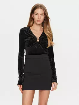 Узкая блузка Just Cavalli, черный