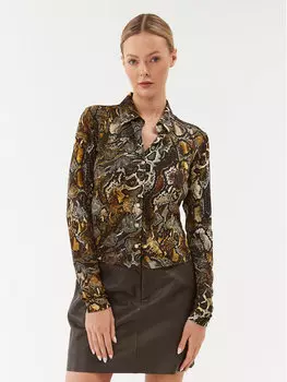 Узкая блузка Just Cavalli, желтый