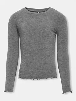 Узкая блузка Kids Only, серый