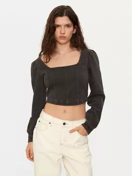 Узкая блузка Lee, черный