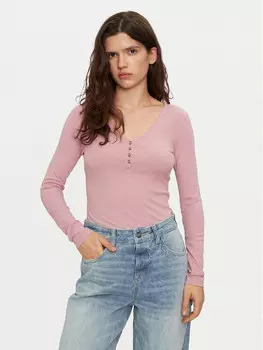 Узкая блузка Lee, розовый