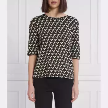 Узкая блузка Marc Cain, черный