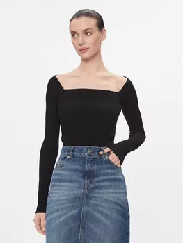 Узкая блузка Max&Co., черный