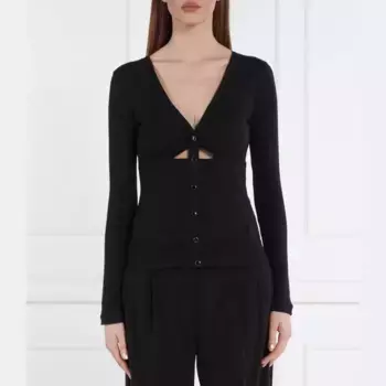 Узкая блузка миллионера Pinko, черный