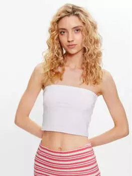 Узкая блузка Noisy May, белый