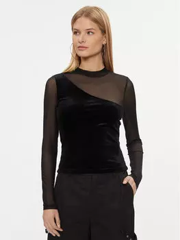 Узкая блузка Noisy May, черный