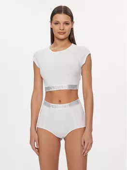 Узкая блузка Patrizia Pepe, белый