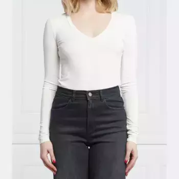 Узкая блузка Patrizia Pepe, белый