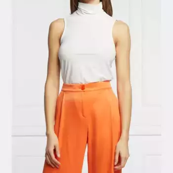 Узкая блузка Patrizia Pepe, белый