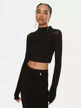 Узкая блузка Patrizia Pepe, черный