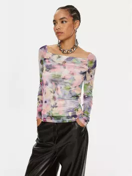 Узкая блузка Patrizia Pepe, розовый