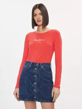 Узкая блузка Pepe Jeans, красный