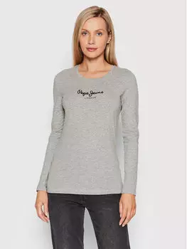 Узкая блузка Pepe Jeans, серый