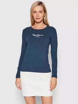 Узкая блузка Pepe Jeans, синий