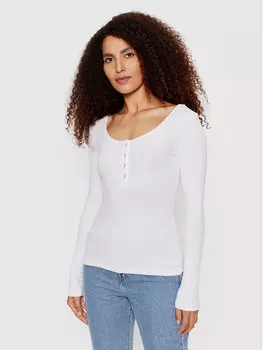 Узкая блузка Pieces, белый