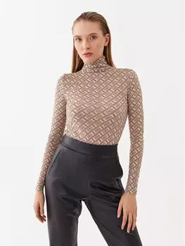 Узкая блузка Pinko, бежевый
