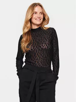 Узкая блузка Saint Tropez, черный