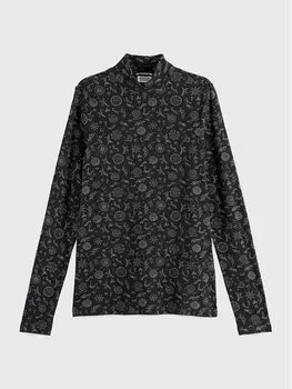 Узкая блузка Scotch & Soda, черный