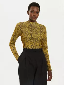 Узкая блузка Sisley, желтый