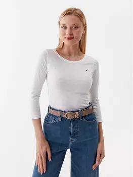 Узкая блузка Tommy Hilfiger, экрю