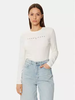 Узкая блузка Tommy Jeans, экрю