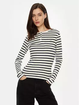 Узкая блузка Tommy Jeans, мультиколор