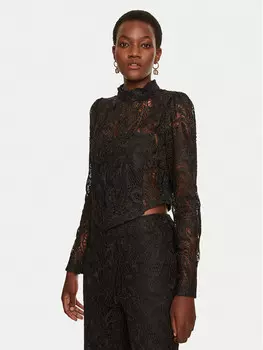 Узкая блузка Twinset, черный