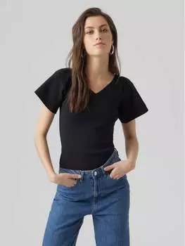 Узкая блузка Vero Moda, черный