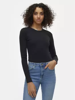 Узкая блузка Vero Moda, черный