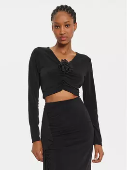 Узкая блузка Vicolo, черный