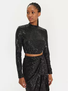 Узкая блузка Vicolo, черный