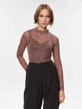 Узкая блузка Vila, бежевый