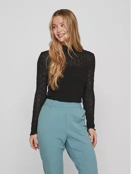 Узкая блузка Vila, черный