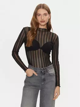 Узкая блузка Vila, черный