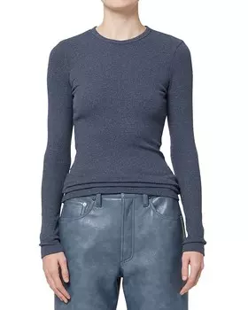 Узкая футболка AGOLDE Delphi, синий