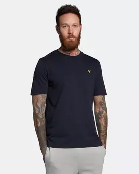 Узкая футболка Lyle & Scott, синий
