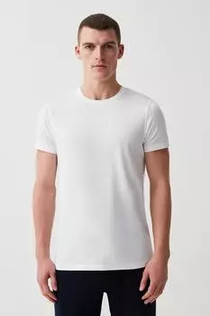 Узкая футболка Ovs, белый