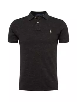 Узкая футболка Polo Ralph Lauren, пестрый черный
