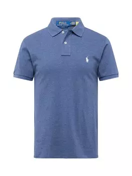 Узкая футболка Polo Ralph Lauren, темно-синий