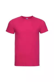 Узкая футболка с коротким рукавом Russell, розовый