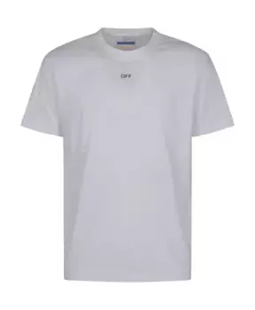 Узкая футболка S Stamp Off White, белый