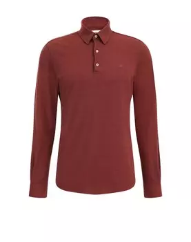 Узкая футболка We Fashion, бордовый/винно-красный