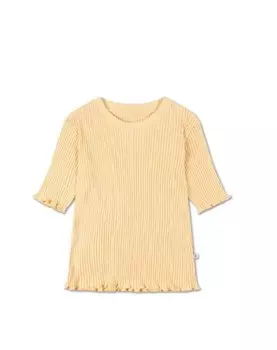 Узкая кремовая футболка Repose AMS