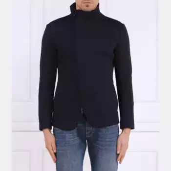 Узкая куртка Emporio Armani, синий