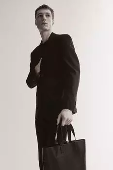 Узкая куртка H&M, черный