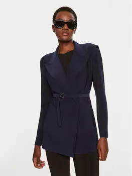 Узкая куртка Norma Kamali, синий